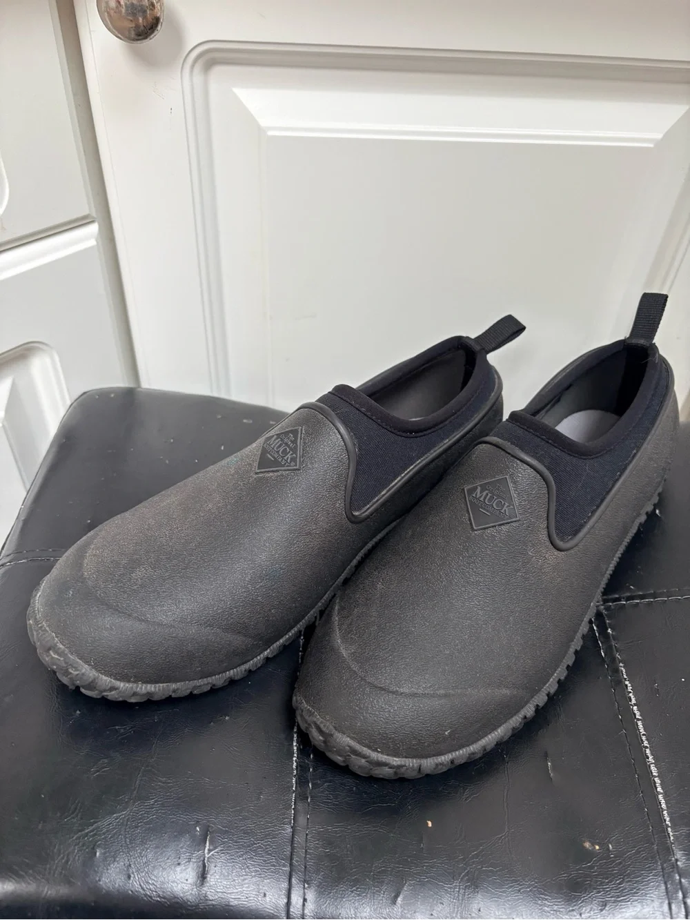Muck Boot Company Women’s Black Slip-On Winter Rain Clog